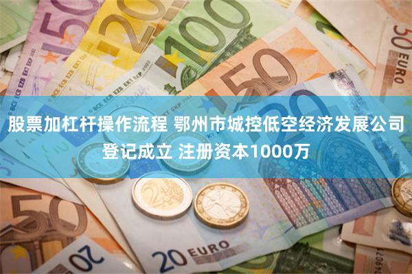 股票加杠杆操作流程 鄂州市城控低空经济发展公司登记成立 注册资本1000万