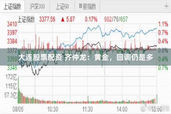 大连股票配资 齐仲龙：黄金，回调仍是多
