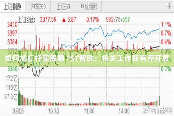 如何加杠杆买股票 *ST智胜：相关工作在有序开展