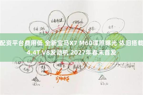 配资平台费用低 全新宝马X7 M60谍照曝光 依旧搭载4.4T V8发动机 2027年春末首发